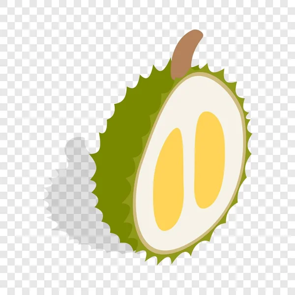 Durian isometric icon — Stock Vector