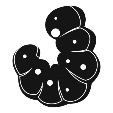 Solucan simgesi, basit tarzı