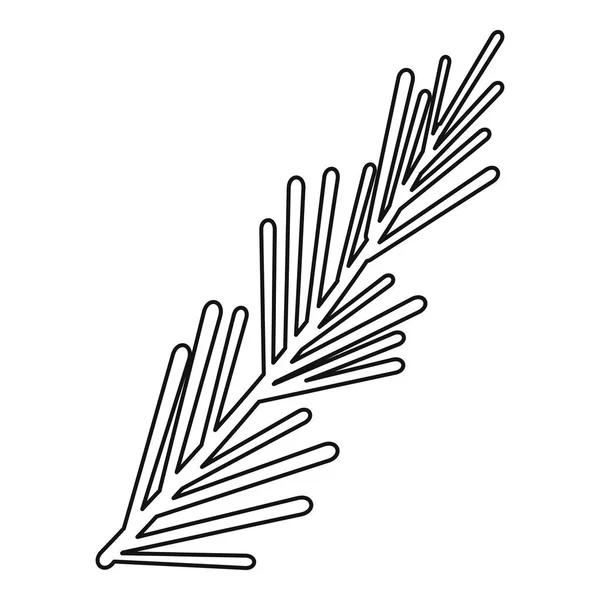 Thyme ícone planta, estilo esboço — Vetor de Stock