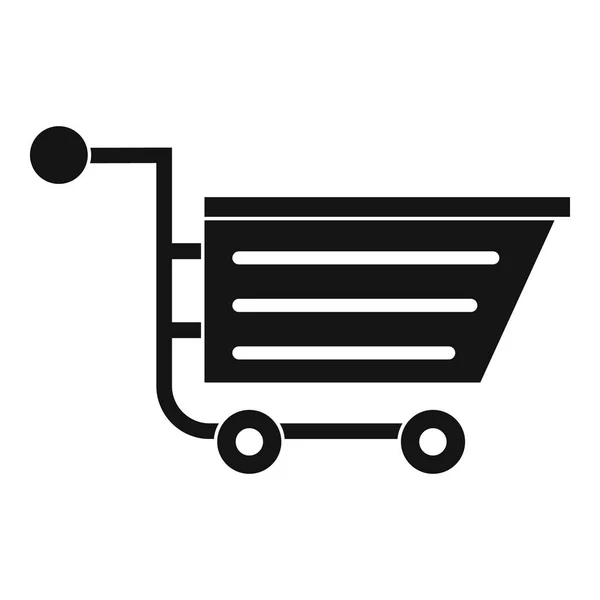 Venta icono del carrito de compras, estilo simple — Archivo Imágenes Vectoriales