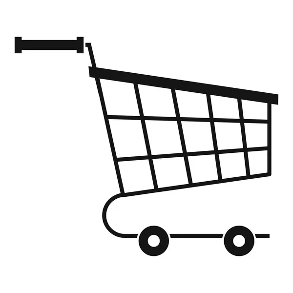 购物车图标，简单的样式 — 图库矢量图片
