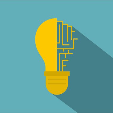 Devre kartı ampul simgesi içinde