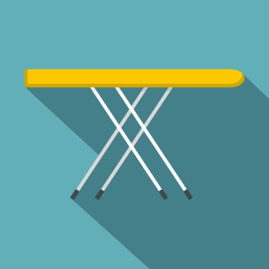 Ütü Masası simgesi, düz stil