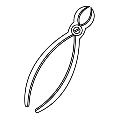 Çelik diş çıkarma aracı simgesini