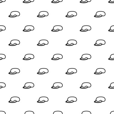 Tasarlamak vektör uyumak için koruyucu göz maskesi