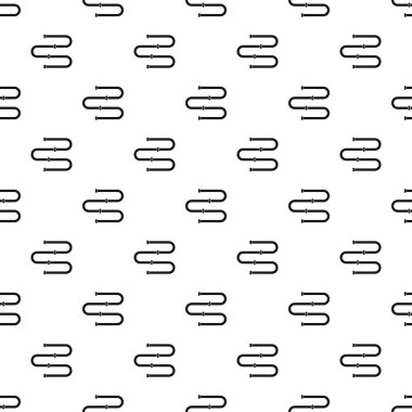 Isıtmalı havlu demiryolu tasarlamak vektör