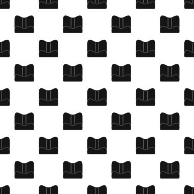 Ortopedik yastık tasarlamak vektör