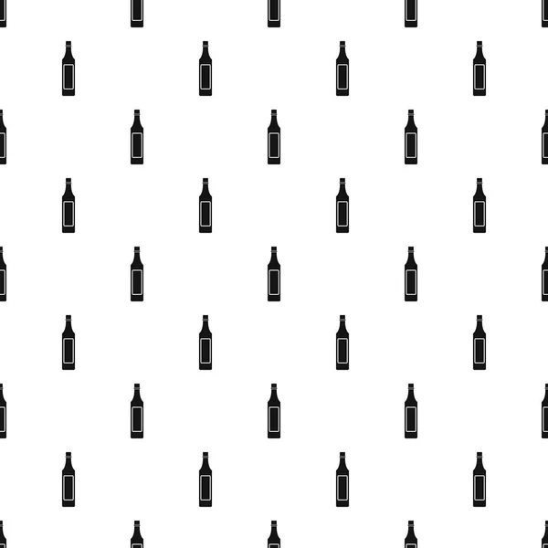 Azijn fles patroon vector — Stockvector