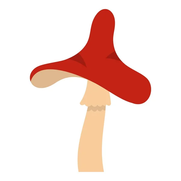 Toxic mushroom icon isolated — Stock Vector