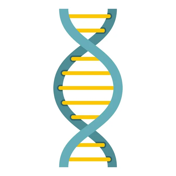 Symbole ADN icône isolé — Image vectorielle