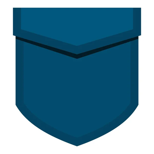 Modrá Kapsa s ikonou ventil, samostatný — Stockový vektor