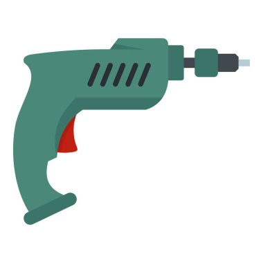 İzole matkap simgesi