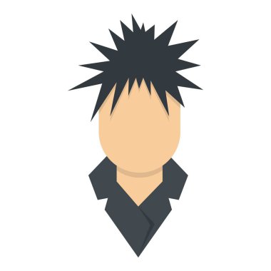 İzole şarkıcı simgesi