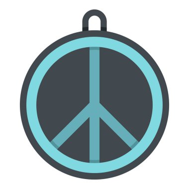 İzole rock işareti simgesi