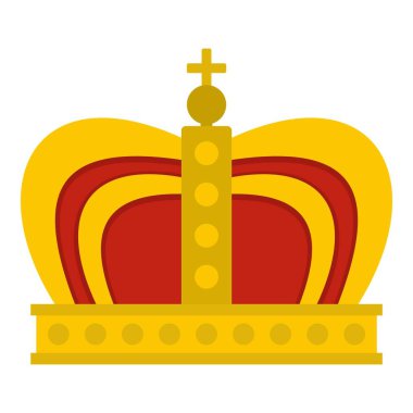 İzole monarşi taç simgesi