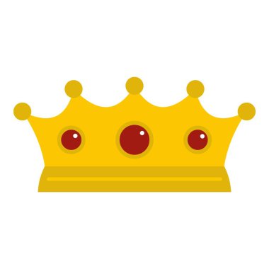 İzole takı taç simgesi