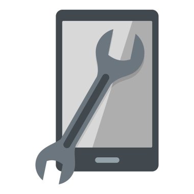 İzole onarılan telefon simgesi