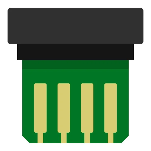 Elektronická deska ikona, samostatný — Stockový vektor