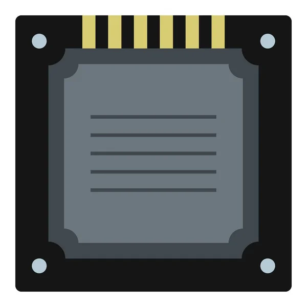 Icono de CPU multicore moderno aislado — Archivo Imágenes Vectoriales