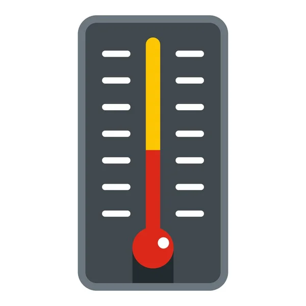 Icône du thermomètre ambiant isolée — Image vectorielle