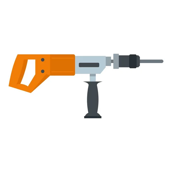 Electric drill, perforator icon isolated — Stock Vector