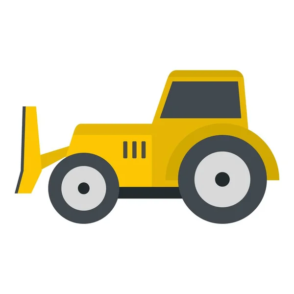 Skid steer loader icon isolated — Stock Vector