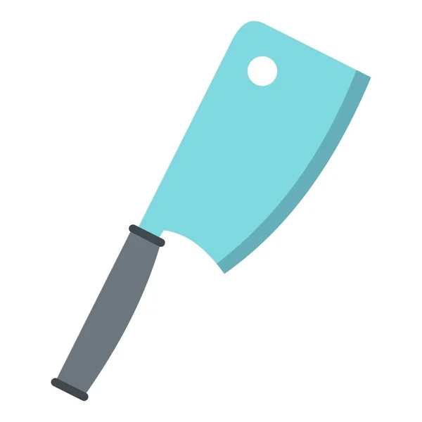 Icône couteau à viande en acier isolé — Image vectorielle