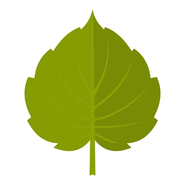 Изолированная иконка листьев ольхи — стоковый вектор