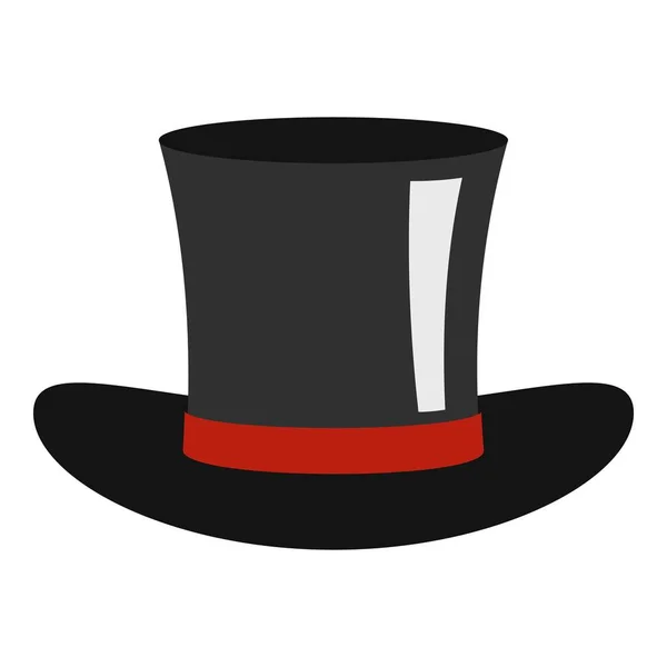 Silk hat pictogram geïsoleerd — Stockvector