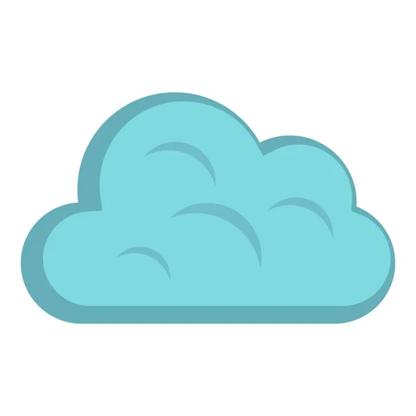 Icono de nube grande aislado — Archivo Imágenes Vectoriales