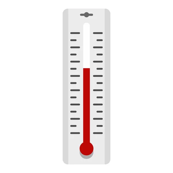 Thermometer mit Grad-Symbol isoliert — Stockvektor
