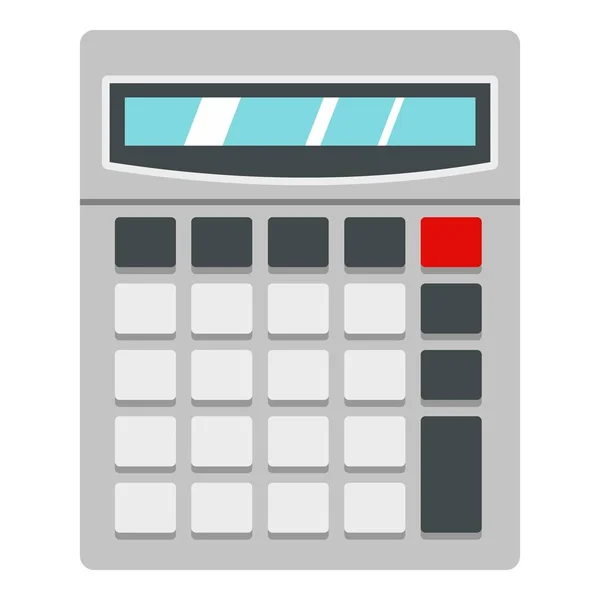 Calculadora Icono aislado — Archivo Imágenes Vectoriales