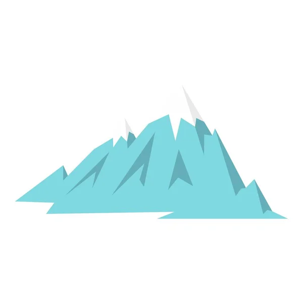 Ikon Rocky Mountains terisolasi - Stok Vektor