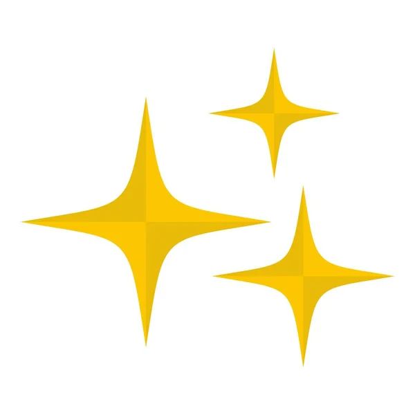 Icône étoiles isolé — Image vectorielle