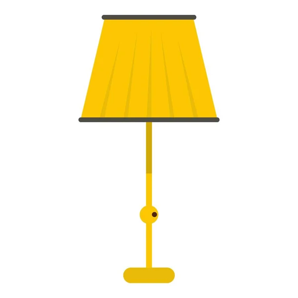 Icono de lámpara de piso aislado — Vector de stock
