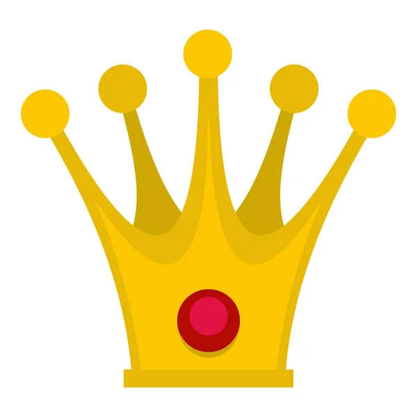 孤立的皇冠图标 — 图库矢量图片