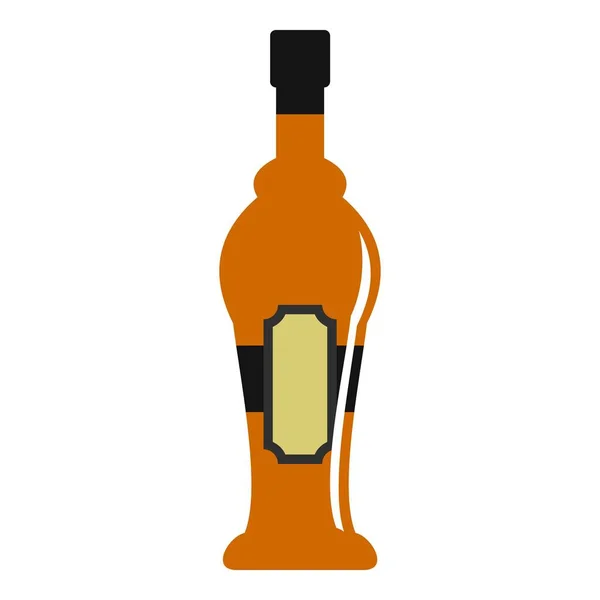 Icône bouteille d'alcool isolé — Image vectorielle