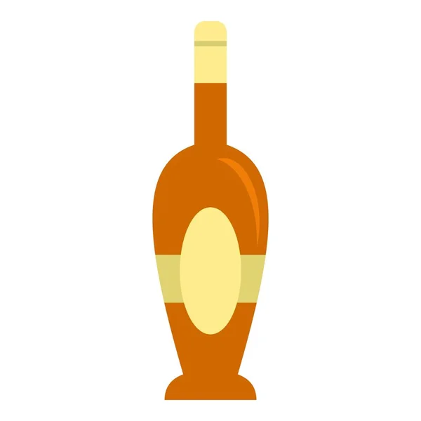 Holiday bottle icon isolated — Stock Vector