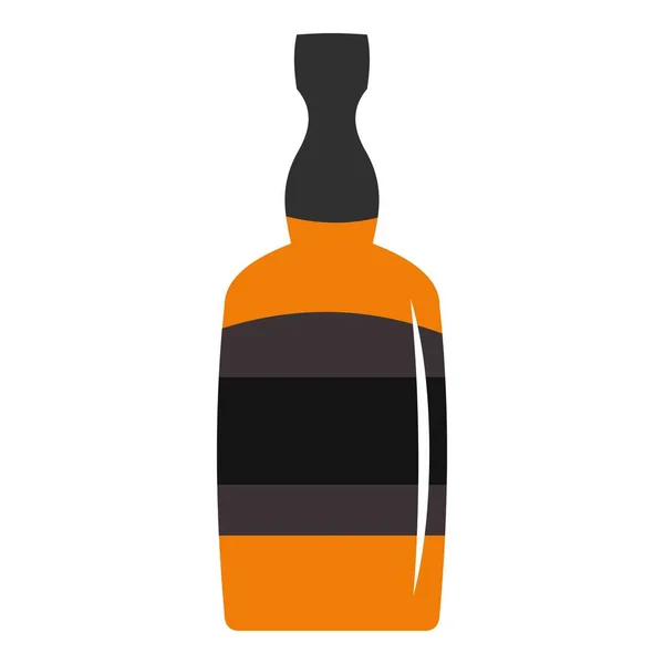 Icona bottiglia di brandy isolato — Vettoriale Stock