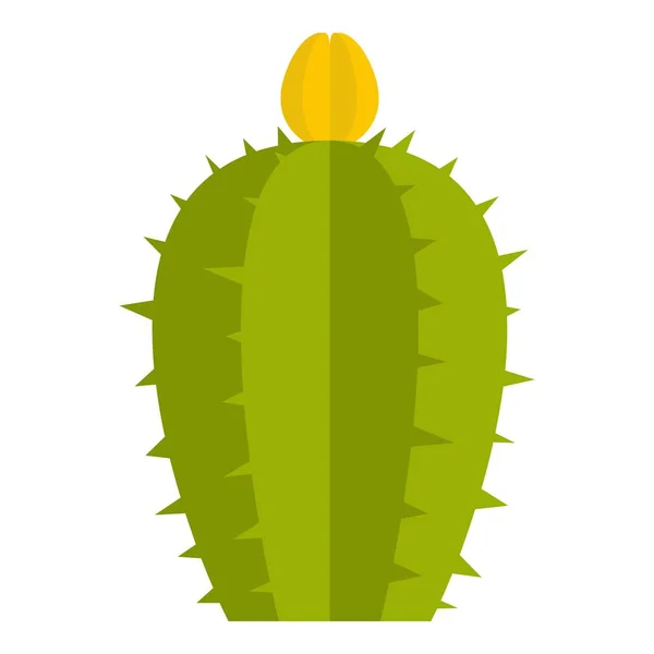 Icono de cactus en flor aislado — Archivo Imágenes Vectoriales