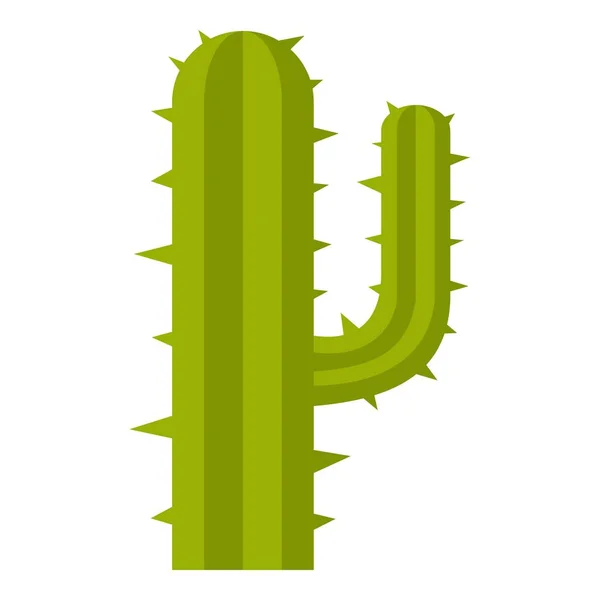 Icono de cactus mexicano verde aislado — Vector de stock