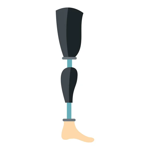 Ikon kaki prostesis terisolasi - Stok Vektor