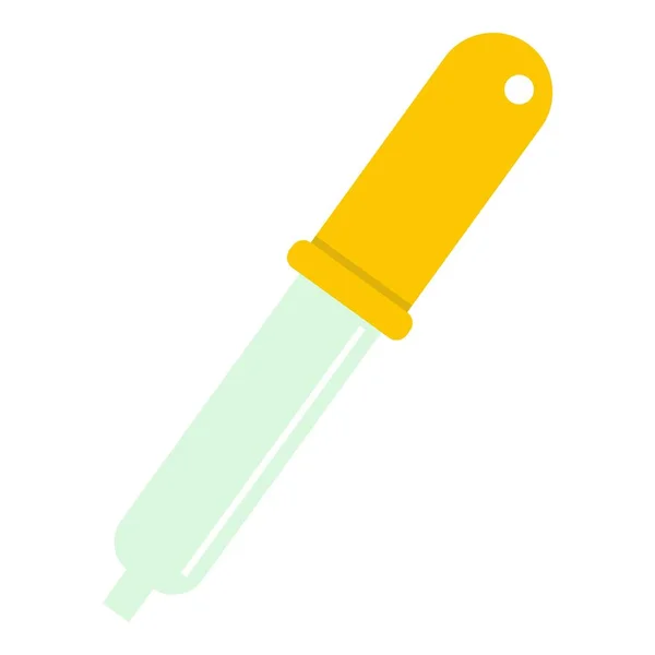 Color picker pipette icon isolated — Stock Vector