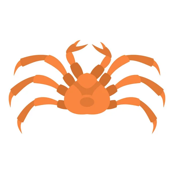 Ruwe krab pictogram geïsoleerd — Stockvector