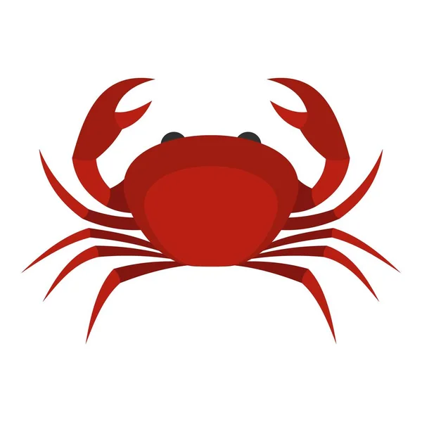 Red king crab icon isolated — Stock Vector