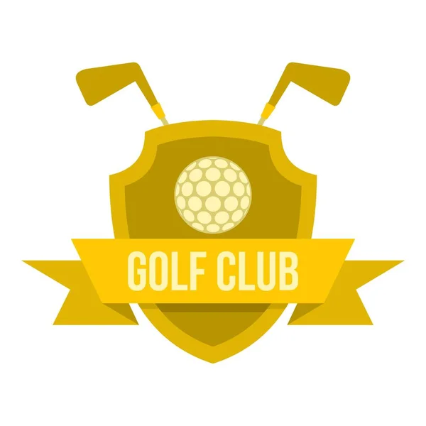 Icona golf club isolato — Vettoriale Stock