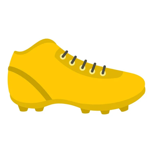 Icône de chaussure de football ou de football isolée — Image vectorielle