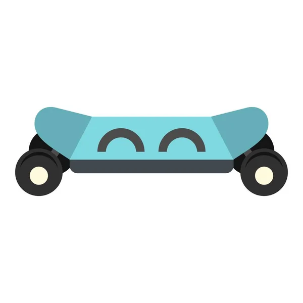 Skateboard electric smart icon izolat — Vector de stoc