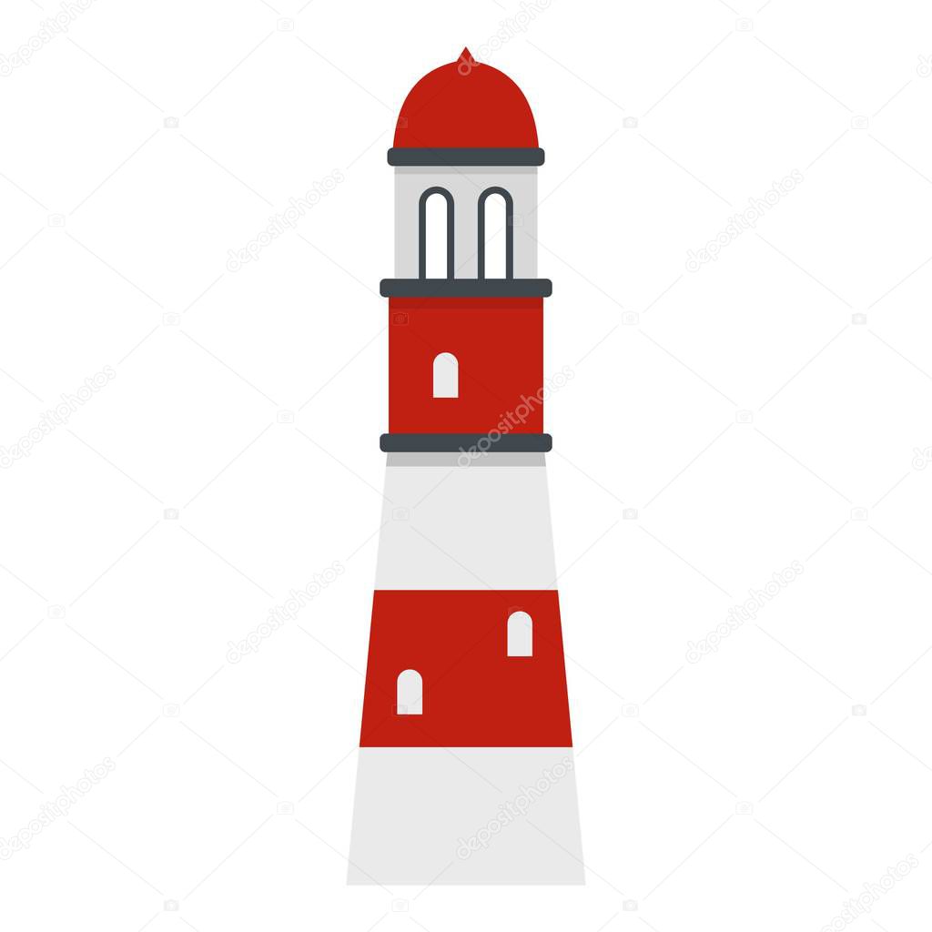 Lighthouse icon isolated