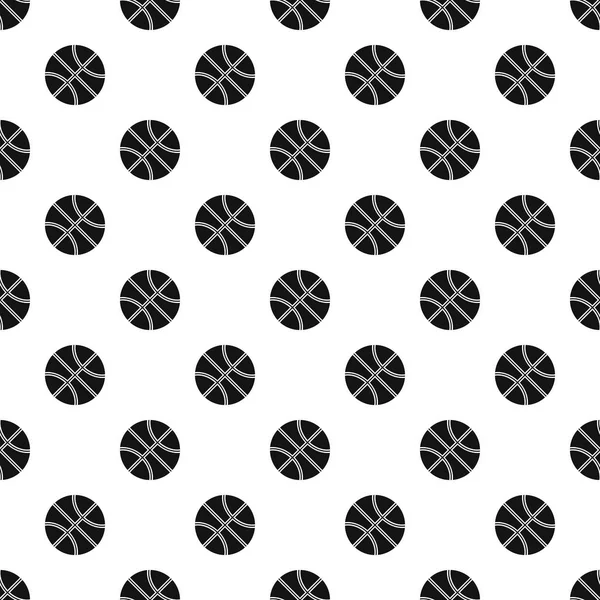 Basket ball mönster vektor — Stock vektor